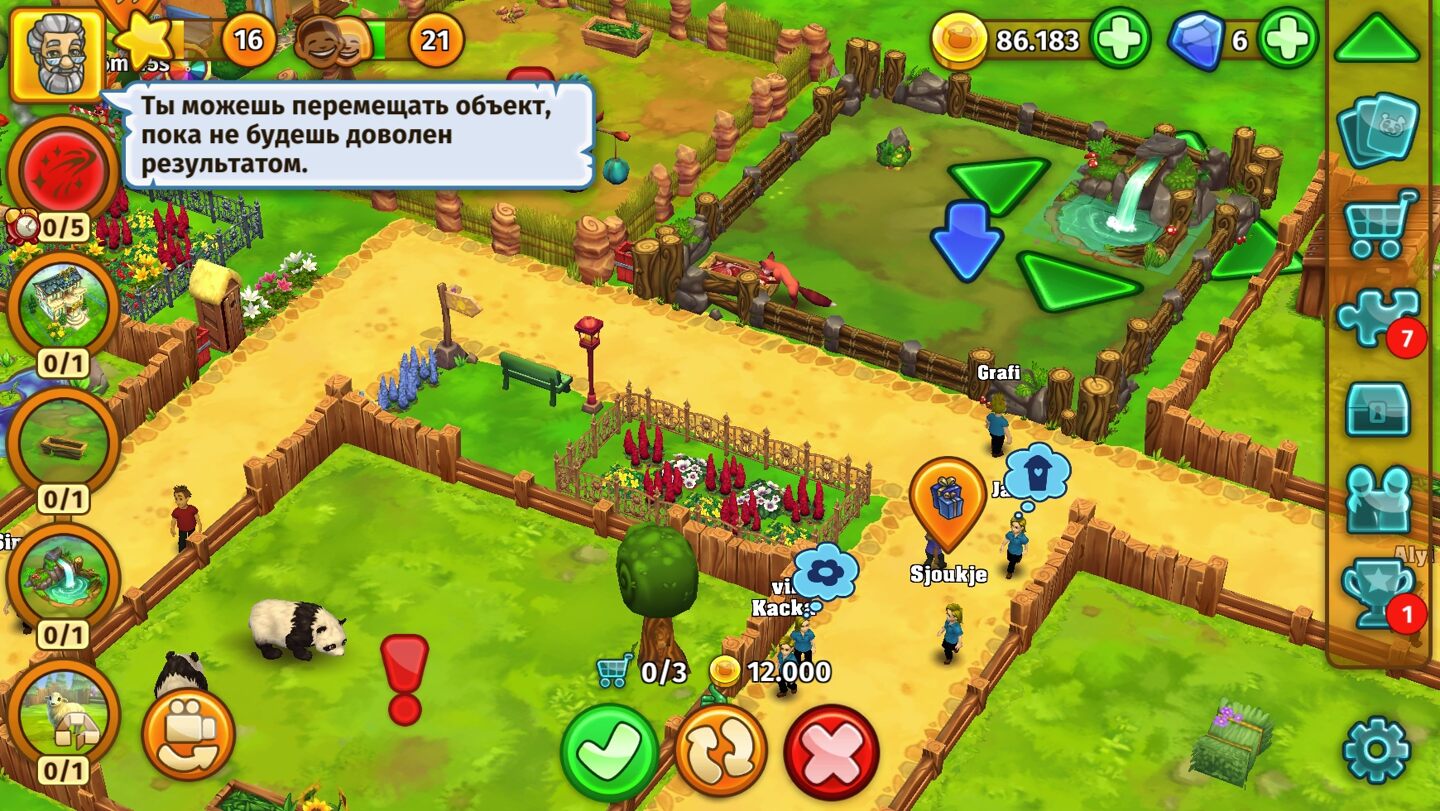 Онлайн-игра Zoo 2: Animal Park на Zarium призывает вас возглавить зоопарк