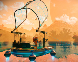 No Man's Sky invites you to go fishing