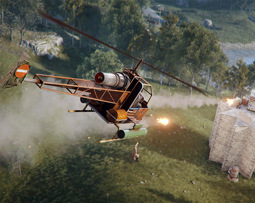 Off we go! Military aviation has been added to Rust