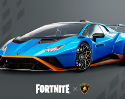 В Fortnite теперь можно кататься на Lamborghini