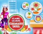 Клер изучает кулинарию