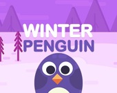Пингвин зимой