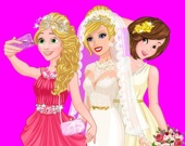Свадебное селфи Барби с Принцессами