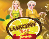 Лимонные девушки на выпускном