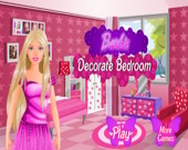 Barbie decorate bedroom