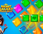 Secret Galaxy. Match-three