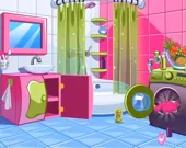Baby Doll House Cleaning Game