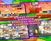 Sweet Home Cleaning : Princess House Cleanup Game