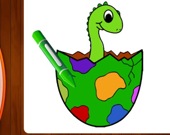Раскраска: Динозавры, часть 1