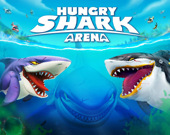 Арена с голодной акулой