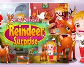 Baby Hazel Reindeer Surprise