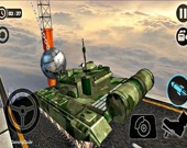 Impossible US Army Tank Driving Game
