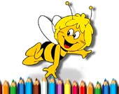 Раскраска: Пчела