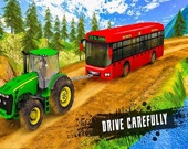 Гусеничный трактор: Помощь в буксировке