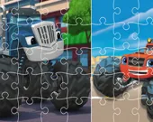 Blaze Trucks Jigsaw