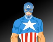 Капитан Америка - Одевалка