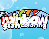 Раскраска: Радужная рыба