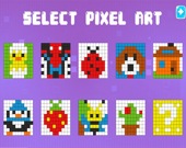 Pixel Coloring kids
