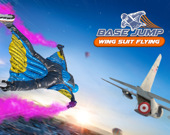 Base Jump Wingsuit Flying