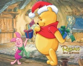 Winnie the Pooh Christmas Jigsaw Puzzle