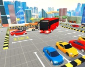 American Tourist Bus Simulator : Bus Parking 2019