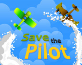Спаси пилота аэроплана: стрелялка