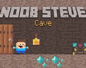 Нуб Стив в пещере