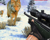 Снайперский охотник на волков