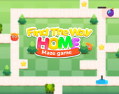 Find the Way Home Maze Game