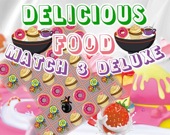 Delicious Food Match 3 Deluxes
