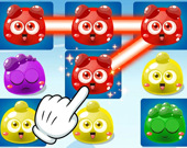 Jelly Monsters Link Puzzle