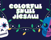 Colorful Skull Jigsaw