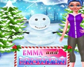Эмма и Снеговик. Рождество