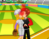 Поцелуй на бейсболе
