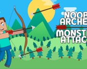 Noob archer monster attack