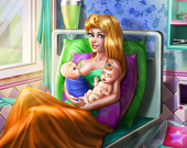Сонная принцесса: Рождение близнецов