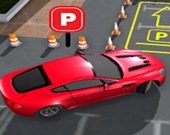 Парковка люксового автомобиля 3D