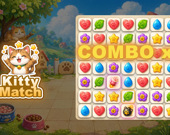 Kitty Match 3 puzzle game
