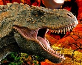 Динозавр T-Rex - Пазл
