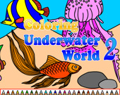Раскраска: Подводный мир 2