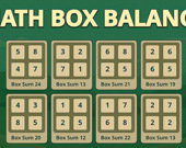 Math Box Balance
