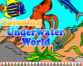 Раскраска: Подводный мир