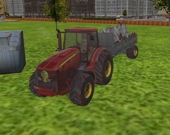 Городской трактор-мусоровоз 3D
