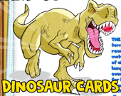 Карточная игра с динозаврами