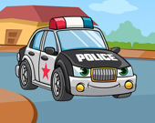 Полицейские машины - Пазл