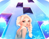 Elsa Game Piano Tiles : Let It Go