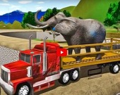 Большой фермерский грузовик для животных