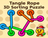 Hazel Tangle Rope 3D: Sorting Puzzle
