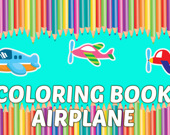 Coloring Book Airplane