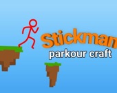Stickman parkour craft